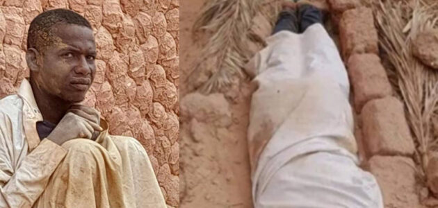 شاب جزائري ينام بجوار قبر أمه منذ عامين